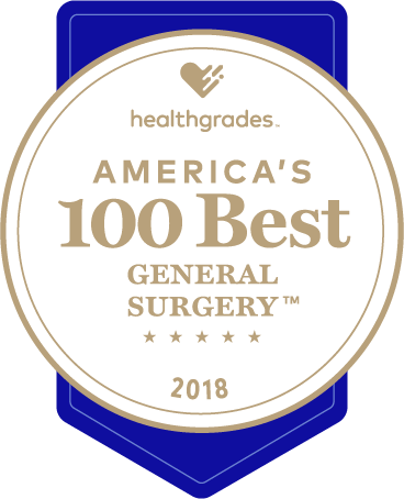 Healthgrades American's 100 Best General Surgery Award Image