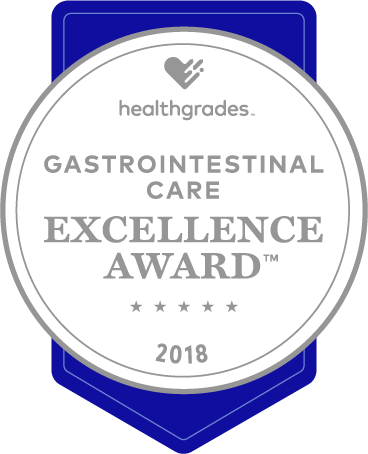 Healthgrades Gastrointestinal Care Excellence Award Image