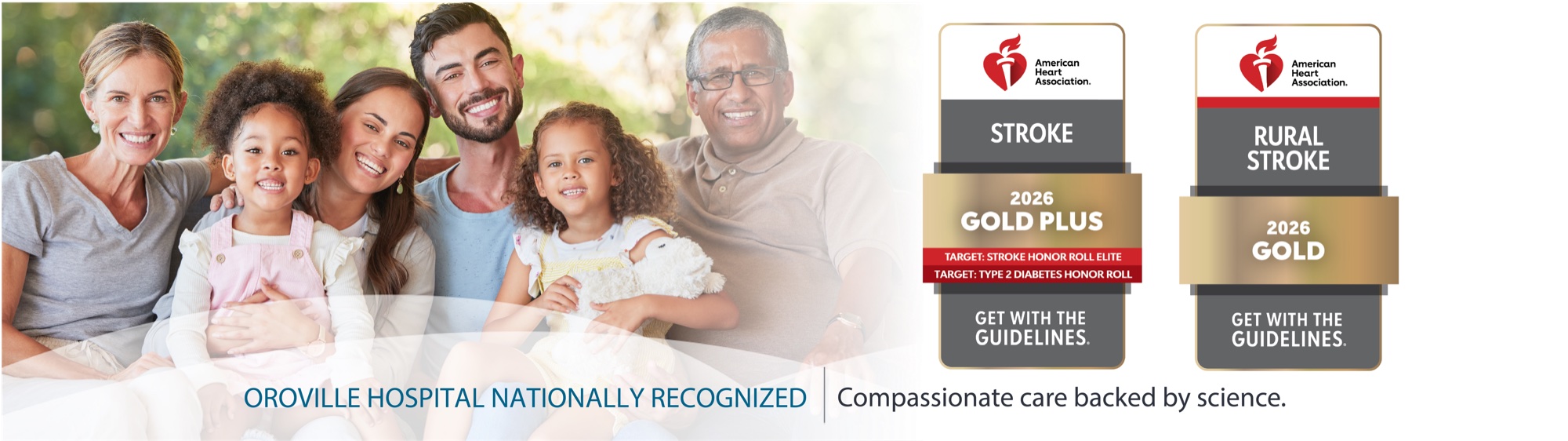 American Heart Association Stroke Gold Plus award